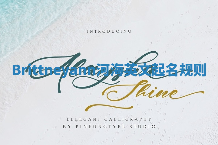 Brittneyann河海英文起名规则