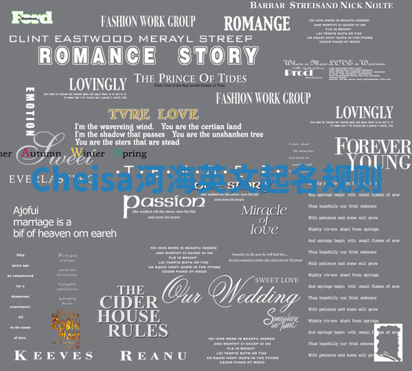 Cheisa河海英文起名规则