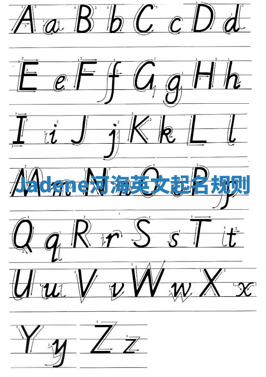 Jadene河海英文起名规则