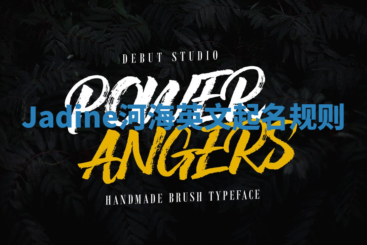 Jadine河海英文起名规则