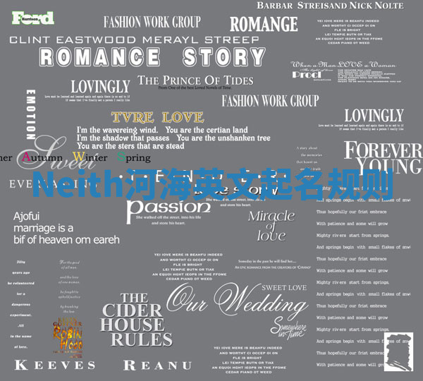 Neith河海英文起名规则 Neith河海英文起名规则