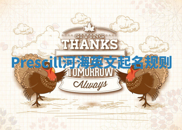 Prescill河海英文起名规则