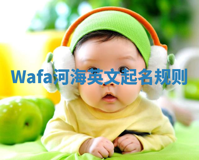Wafa河海英文起名规则