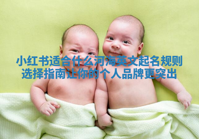 小红书适合什么河海英文起名规则选择指南 让你的个人品牌更突出