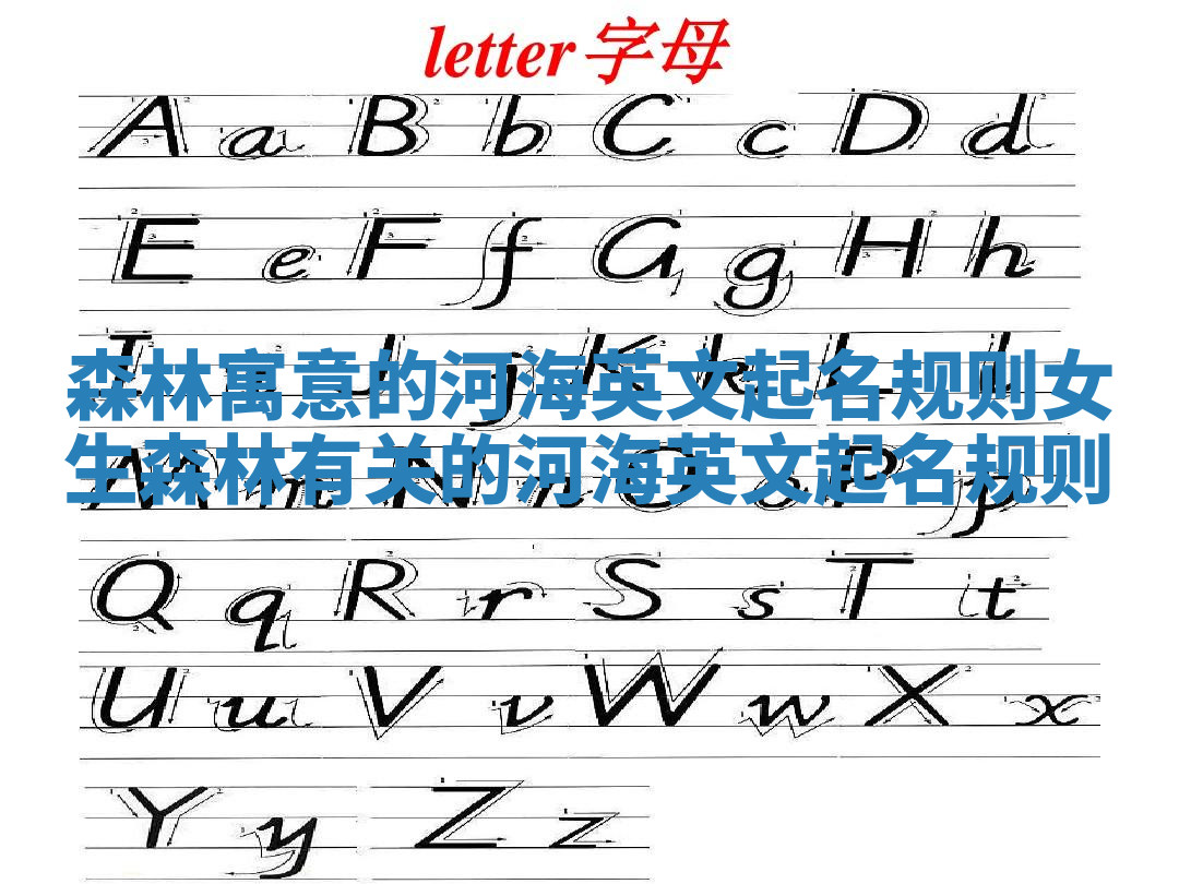 森林寓意的河海英文起名规则女生 森林有关的河海英文起名规则